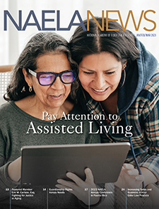 NAELA News Volume 34 Issue 1 cover